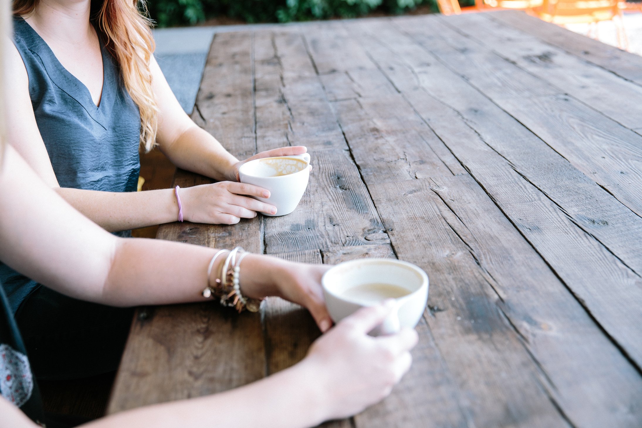 Friends Drinking Coffee